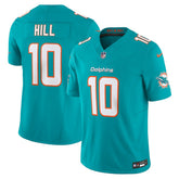 Tyreek Hill Miami Dolphins Vapor F.U.S.E. Limited Jersey - Aqua Jerseys