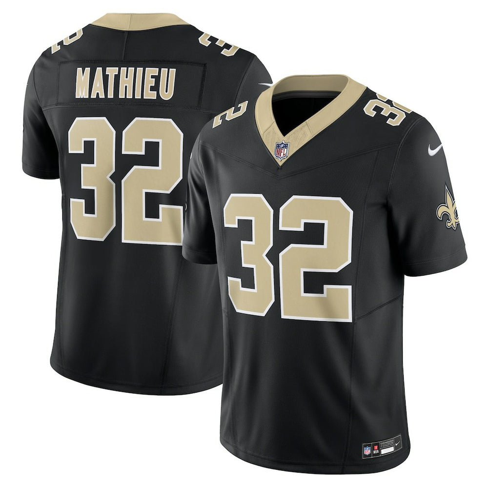 Tyrann Mathieu New Orleans Saints Vapor F.U.S.E. Limited Jersey - Black Jerseys