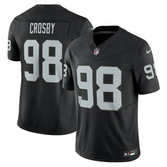 Maxx Crosby Las Vegas Raiders Vapor F.U.S.E. Limited Jersey - Black Jerseys