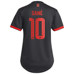 Leroy Sané Bayern Munich Women's 2022/23 Third Replica Player Jersey Charcoal - Adidas discount