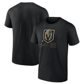 Mark Stone Vegas Golden Knights Fanatics Name and Number T-Shirt - Black | US 5034064