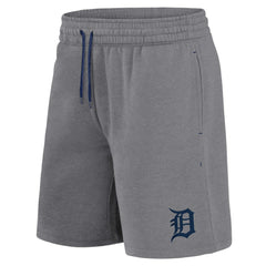 Detroit Tigers Fanatics Arch T-Shirt & Shorts Combo Set - Navy/Heather Gray Shorts