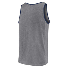 Detroit Tigers Fanatics Primary Tank Top - Heather Gray Tanks