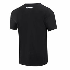 Atlanta Falcons Pro Standard Red Helmet Wordmark T-Shirt - Black T-shirts