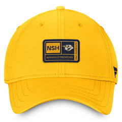 Nashville Predators Fanatics Authentic Pro Training Camp Flex Hat – Gold | US 5035896