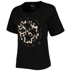T.J. Watt Pittsburgh Steelers Majestic Threads Women's Leopard Player Name & Number T-Shirt - Black T-shirts