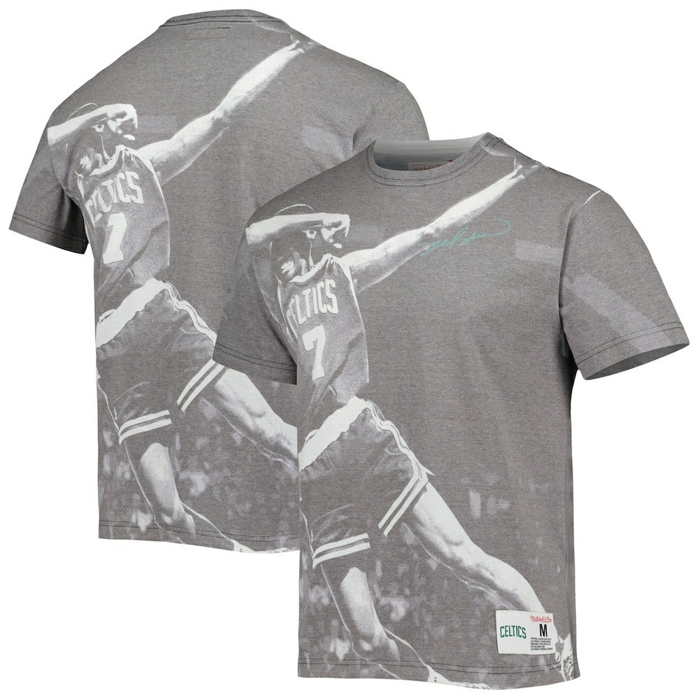 Dee Brown Boston Celtics Above The Rim T-Shirt Heather Gray - Mitchell & Ness