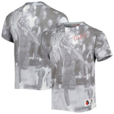 Rasheed Wallace Detroit Pistons Above The Rim T-Shirt Heather Gray - Mitchell & Ness outlet