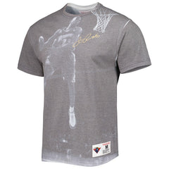 Jason Richardson Golden State Warriors Above The Rim T-Shirt Heather Gray - Mitchell & Ness