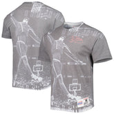 Brent Barry LA Clippers Above The Rim T-Shirt Heather Gray - Mitchell & Ness
