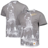 Shaquille O'Neal Los Angeles Lakers Above The Rim T-Shirt Heather Gray - Mitchell & Ness