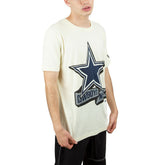 Dallas Cowboys New Era Chrome T-Shirt - Cream T-shirts