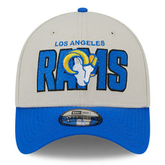 Los Angeles Rams New Era 2023 NFL Draft 39THIRTY Flex Hat - Stone/Royal Hats