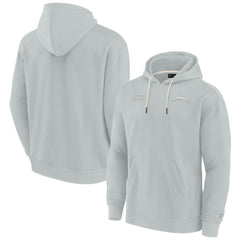 Los Angeles Chargers Unisex Elements Super Soft Fleece Pullover Hoodie - Gray Hoodies