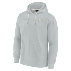 Miami Dolphins Unisex Elements Super Soft Fleece Pullover Hoodie - Gray Hoodies