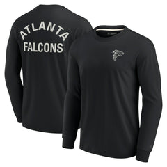 Atlanta Falcons Unisex Elements Super Soft Long Sleeve T-Shirt - Black T-shirts