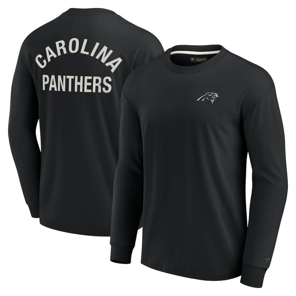 Carolina Panthers Unisex Elements Super Soft Long Sleeve T-Shirt - Black T-shirts