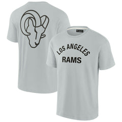 Los Angeles Rams Unisex Elements Super Soft Short Sleeve T-Shirt - Gray T-shirts
