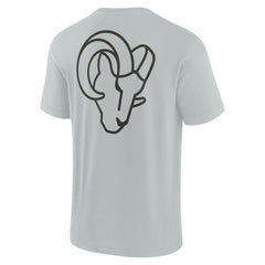 Los Angeles Rams Unisex Elements Super Soft Short Sleeve T-Shirt - Gray T-shirts