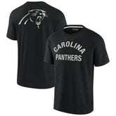 Carolina Panthers Unisex Elements Super Soft Short Sleeve T-Shirt - Black T-shirts