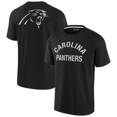 Carolina Panthers Unisex Elements Super Soft Short Sleeve T-Shirt - Black T-shirts