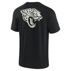 Jacksonville Jaguars Unisex Elements Super Soft Short Sleeve T-Shirt - Black T-shirts