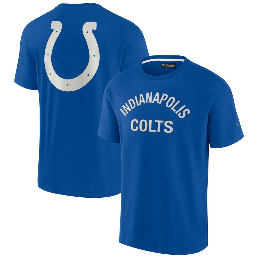 Indianapolis Colts Unisex Elements Super Soft Short Sleeve T-Shirt - Royal T-shirts