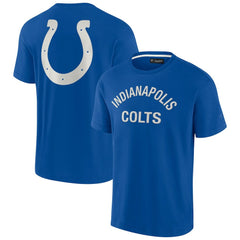 Indianapolis Colts Unisex Elements Super Soft Short Sleeve T-Shirt - Royal T-shirts