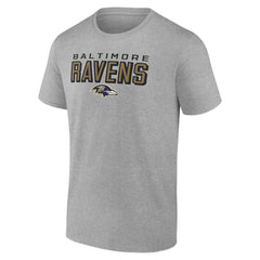 Baltimore Ravens Swagger T-Shirt - Heather Gray T-shirts