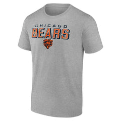 Chicago Bears Swagger T-Shirt - Heather Gray T-shirts
