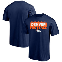 Denver Broncos Gain Ground T-Shirt - Navy T-shirts