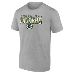 Green Bay Packers Swagger T-Shirt - Heather Gray T-shirts