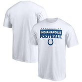 Indianapolis Colts Gain Ground T-Shirt - White T-shirts