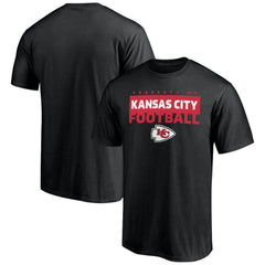 Kansas City Chiefs Gain Ground T-Shirt - Black T-shirts