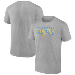 Los Angeles Chargers Swagger T-Shirt - Heather Gray T-shirts