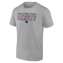 New England Patriots Swagger T-Shirt - Heather Gray T-shirts