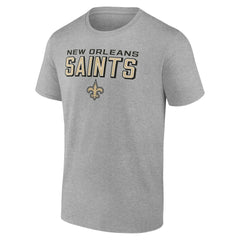 New Orleans Saints Swagger T-Shirt - Heather Gray T-shirts