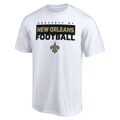 New Orleans Saints Gain Ground T-Shirt - White T-shirts