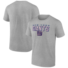 New York Giants Swagger T-Shirt - Heather Gray T-shirts