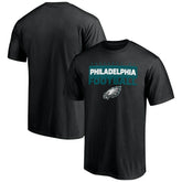 Philadelphia Eagles Gain Ground T-Shirt - Black T-shirts