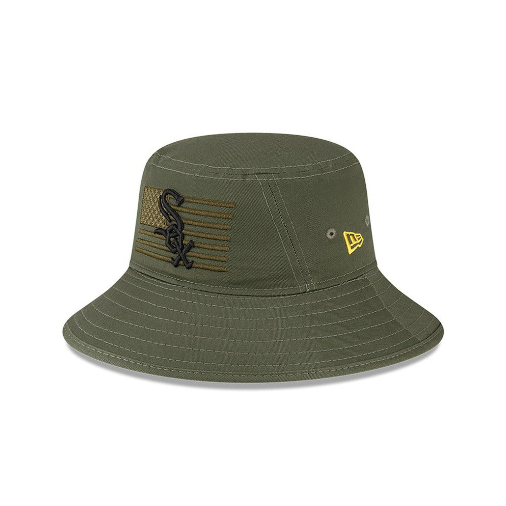 Chicago White Sox New Era 2023 Armed Forces Day Bucket Hat - Green Hats