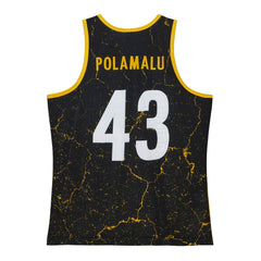 Troy Polamalu Pittsburgh Steelers 2007 Player Burst Tank Top - Black Tops
