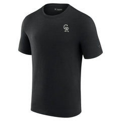 Colorado Rockies Fanatics Modal Short Sleeve T-Shirt - Black T-shirts