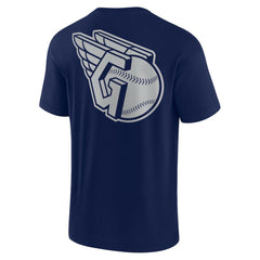 Cleveland Guardians Fanatics Unisex Elements Super Soft Short Sleeve T-Shirt - Navy T-shirts