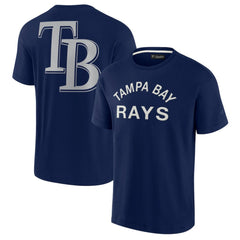 Tampa Bay Rays Fanatics Unisex Elements Super Soft Short Sleeve T-Shirt - Navy T-shirts