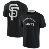 San Francisco Giants Fanatics Unisex Elements Super Soft Short Sleeve T-Shirt - Black T-shirts