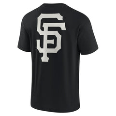 San Francisco Giants Fanatics Unisex Elements Super Soft Short Sleeve T-Shirt - Black T-shirts
