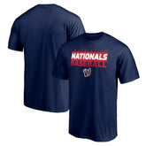 Washington Nationals Gain Ground T-Shirt - Navy T-shirts