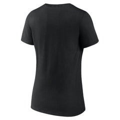 Pittsburgh Pirates Women's One Champion V-Neck T-Shirt - Black T-shirts