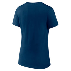 Seattle Mariners Women's One Champion V-Neck T-Shirt - Navy T-shirts